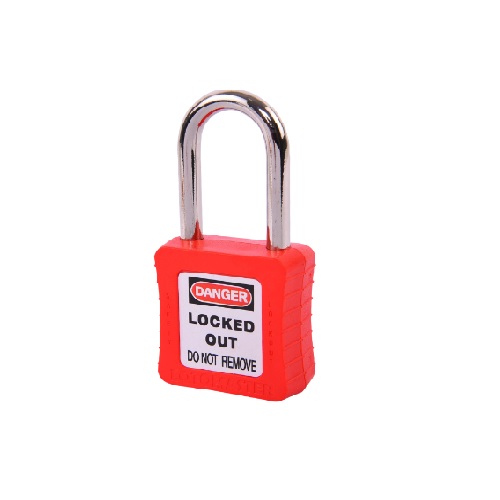 Supplier of Lockout Padlock Keyed Alike Safety Padlock Red Color in UAE