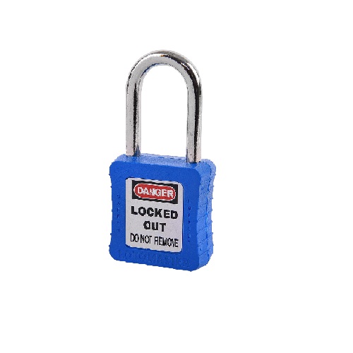 Supplier of Lockout Padlock Keyed Differ Safety Blue Color in UAE