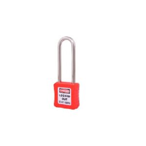 Supplier of Lockout Padlock Grand Master Keyed Safety Padlock Red Color in UAE