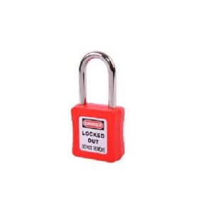 Supplier of Lockout Padlock Master Keyed Safety Padlock Red Color in UAE